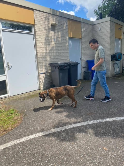 Marco met hond